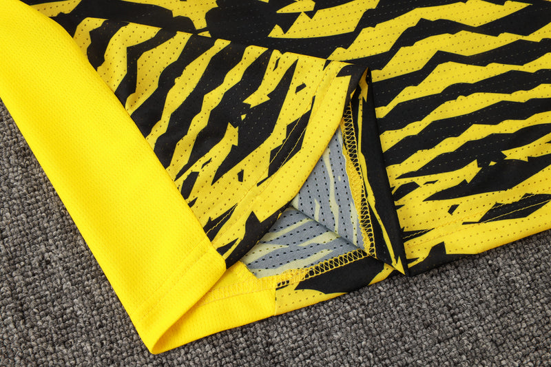 24/25 Conjunto Treino Borussia Dortmund Regata - Amarelo