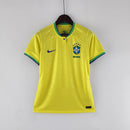 Camisa Brasil 2022 I Home - Feminina