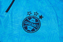 24/25 Conjunto Treino Grêmio - Frio Zíper Curto - Azul Celeste