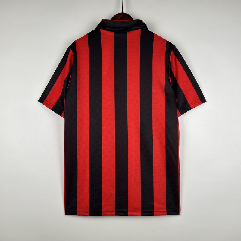 Camisa Retrô Milan 1989/1990 I Home - Kappa