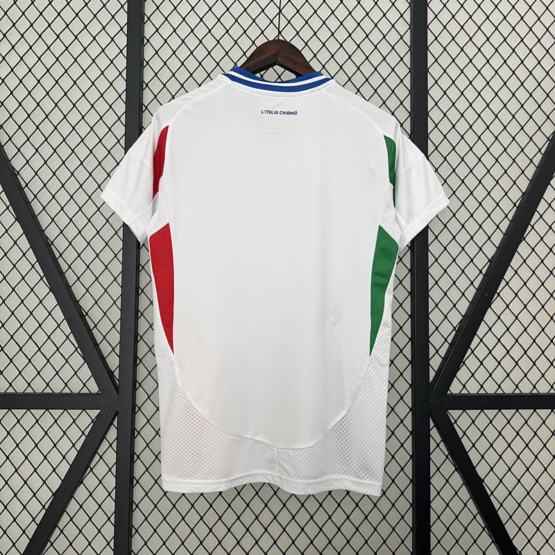 Camisa Itália 2024 II Away - Feminina - Branca