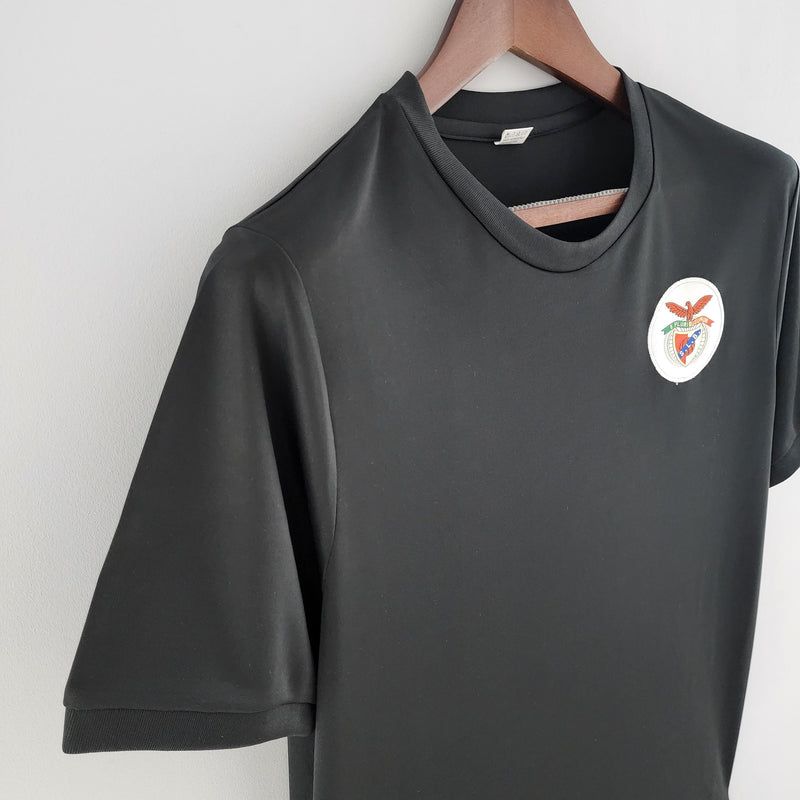 Camisa Retrô Benfica 1973/1974 II Away - Preta
