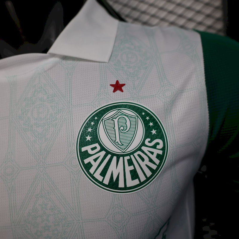 Camisa Palmeiras 2025/2026 II Away - Branca - Jogador