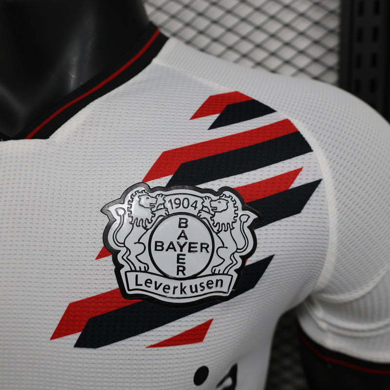 Camisa Bayer Leverkusen 2024/25 II Away - Jogador - Branca