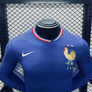 Camisa França 2024/25 I Home - Jogador Manga Longa