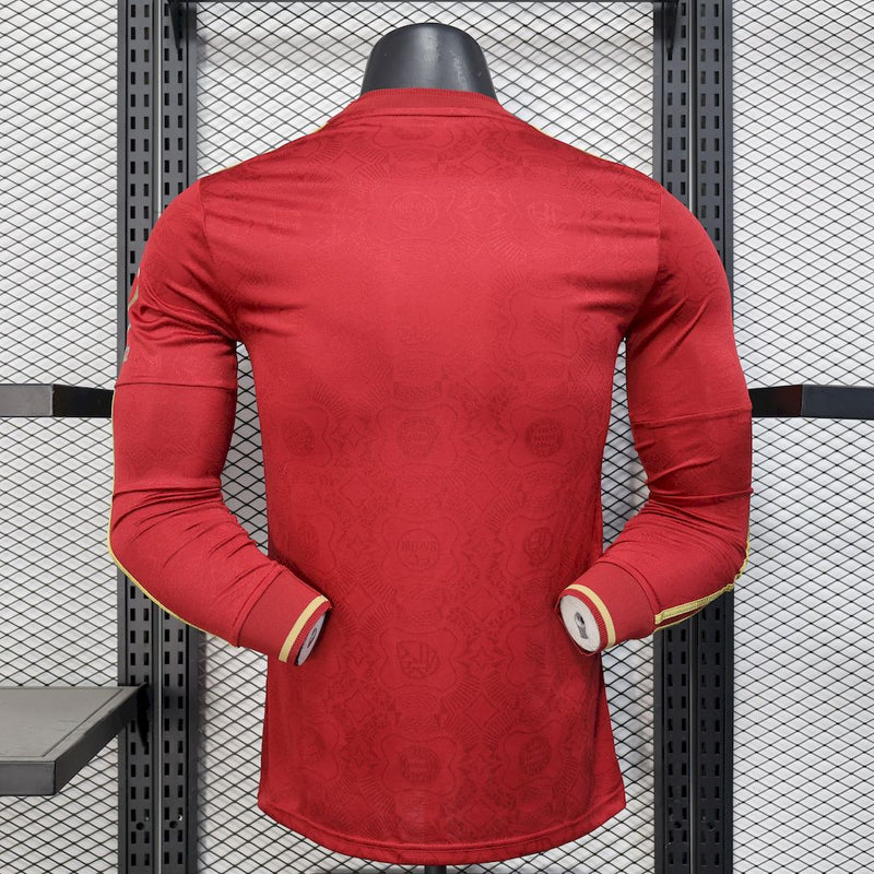 Camisa Bayern de Munique Aniversário 125 Anos 24/25 - Jogador Manga Longa