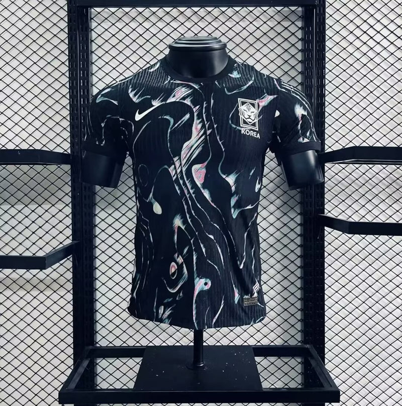 Camisa Coreia do Sul 2024/25 II Away - Jogador - Preta