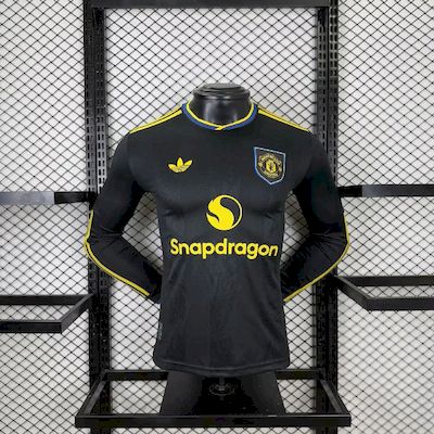 Camisa Manchester United II Third - Manga Longa Adidas Jogador
