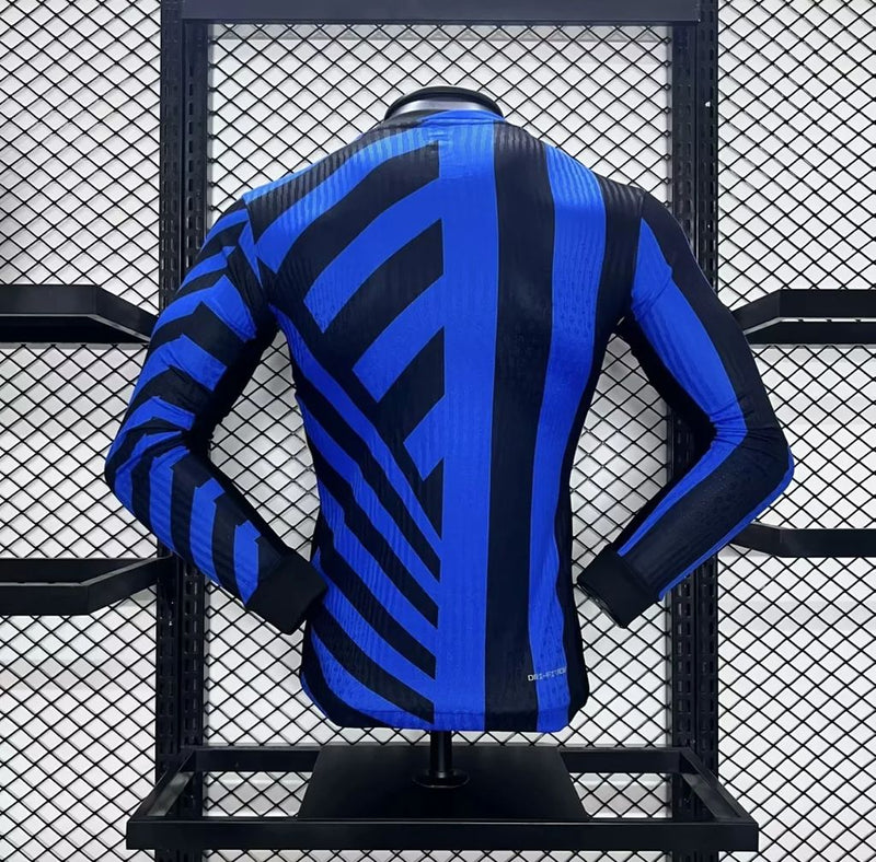 Camisa Inter de Milão 2024/2025 I Home - Jogador Manga Longa