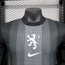 Camisa Holanda 2025/2026 Goleiro Nike Preta - Jogador