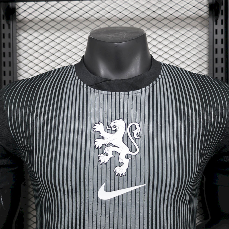 Camisa Holanda 2025/2026 Goleiro Nike Preta - Jogador