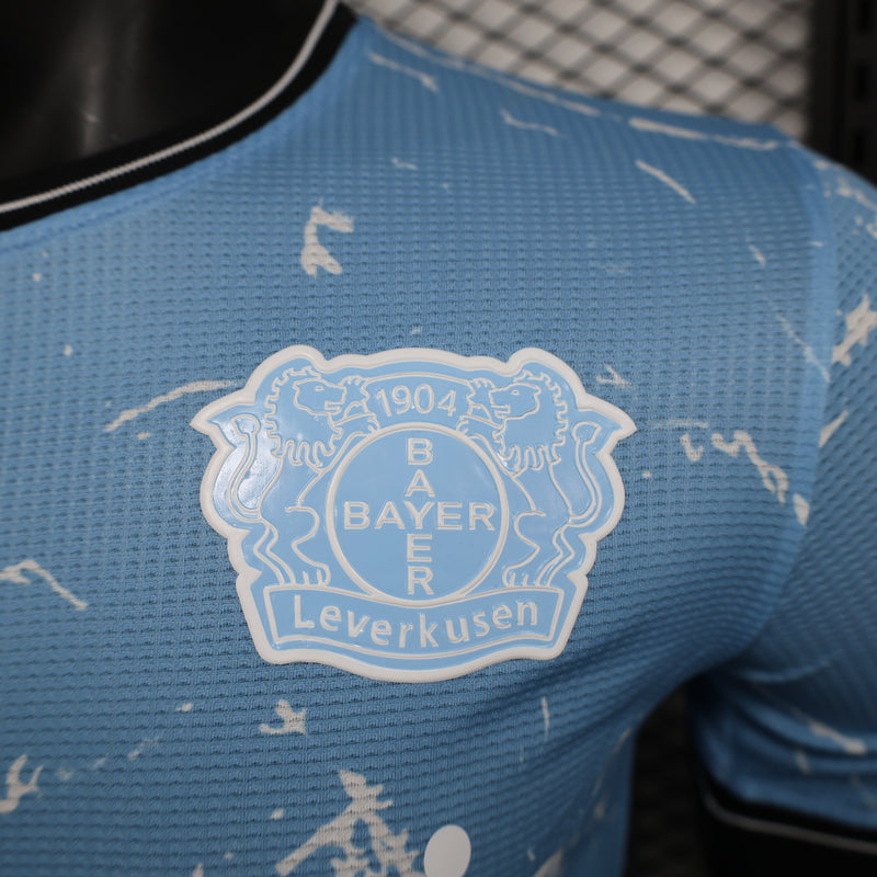 Camisa Bayer Leverkusen 2024/25 III Third - Jogador - Azul
