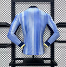 Camisa Tottenham 2024/2025 II Away - Manga Longa Jogador - Azul