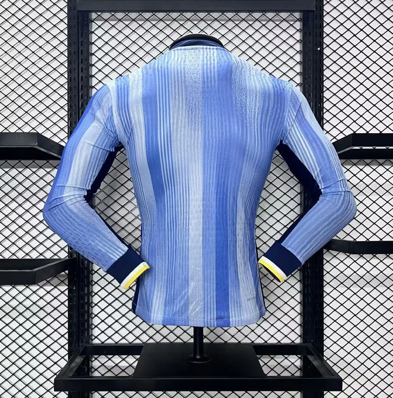 Camisa Tottenham 2024/2025 II Away - Manga Longa Jogador - Azul