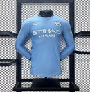 Camisa Manchester City 2024/2025 I Home - Jogador Manga Longa