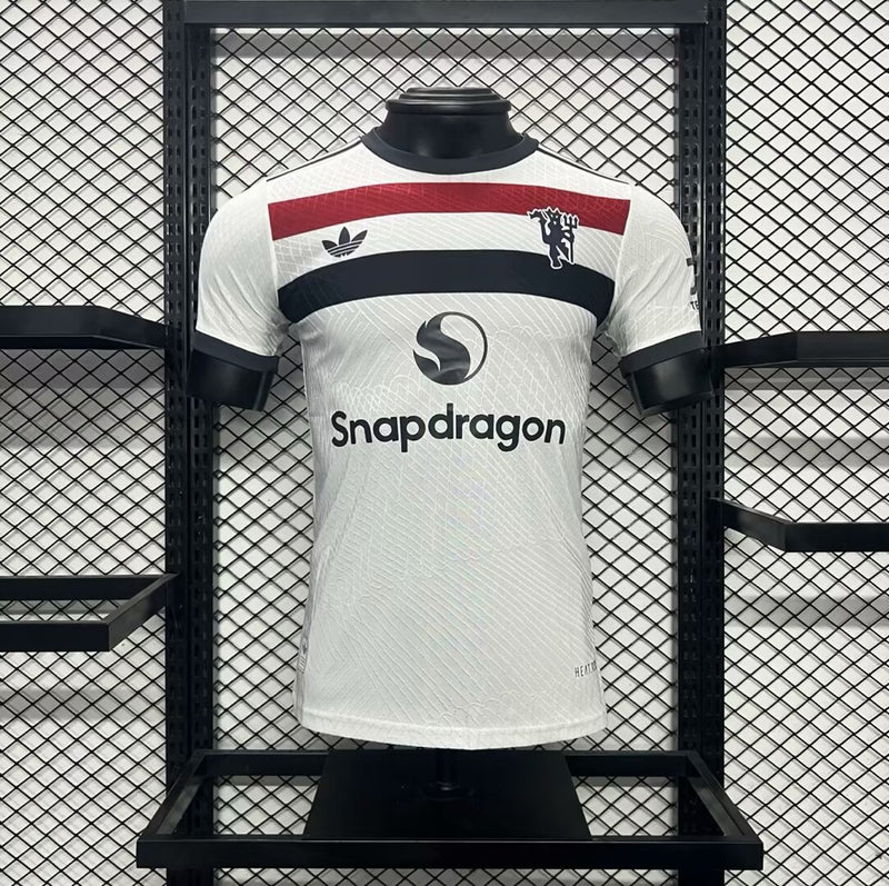Camisa Manchester United 2024/2025 II Third - Jogador - Branca