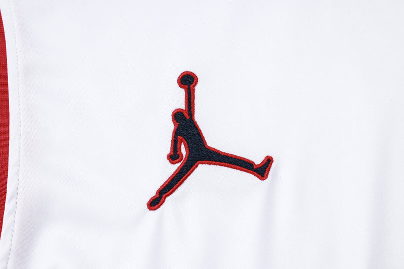 23/24 Conjunto Treino PSG - Regata Calor - Branco Jordan