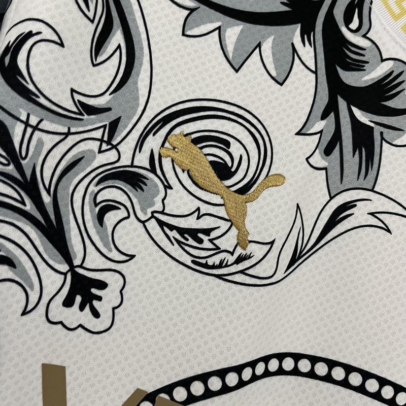 Camisa Itália 2023/24 Edição Especial Versace - Torcedor - Branca