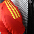 Camisa Espanha 2024 I Home - Jogador - Vermelha Adidas