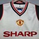 Camisa Retrô Manchester United 1985 II Away - Branca - Adidas