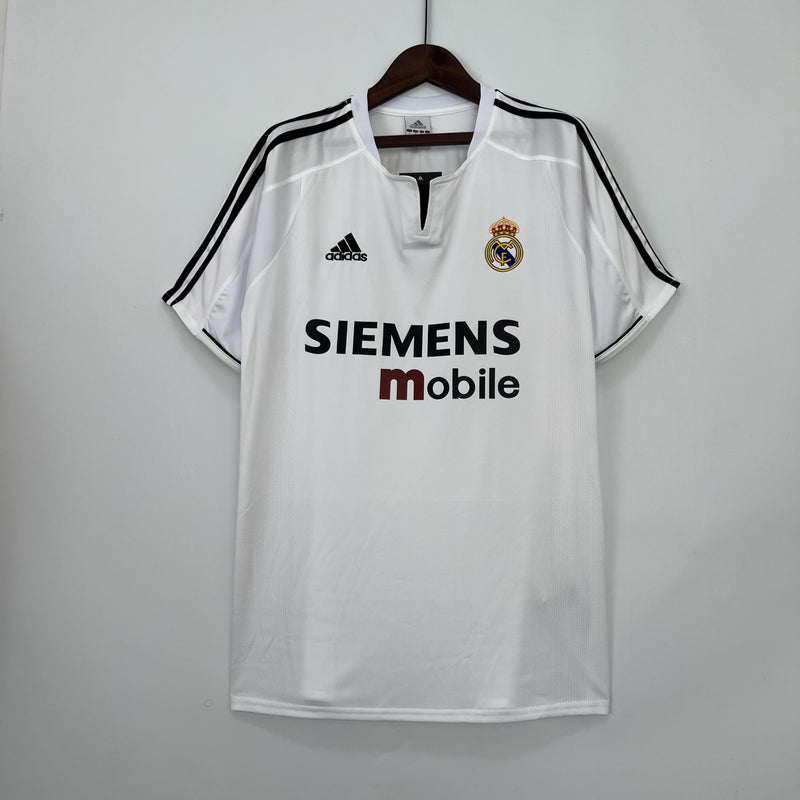 Camisa Retrô Real Madrid 2003/2004 I Home - Adidas
