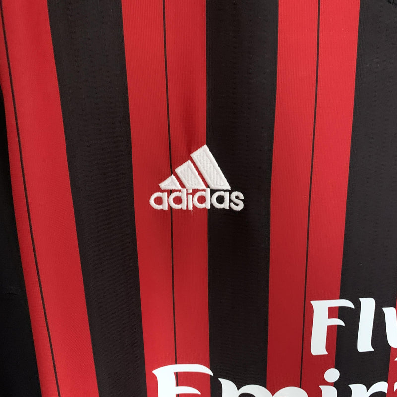 Camisa Retrô Milan 2013/2014 I Home - Manga Longa