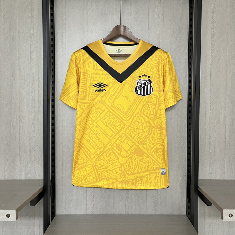 Camisa Santos 2024/25 III Third - Torcedor - Amarela