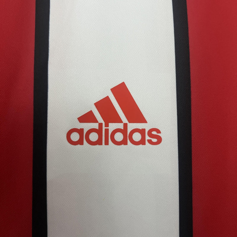 Camisa Retrô River Plate 2003/2004 I Home - Manga Longa Adidas - Bud