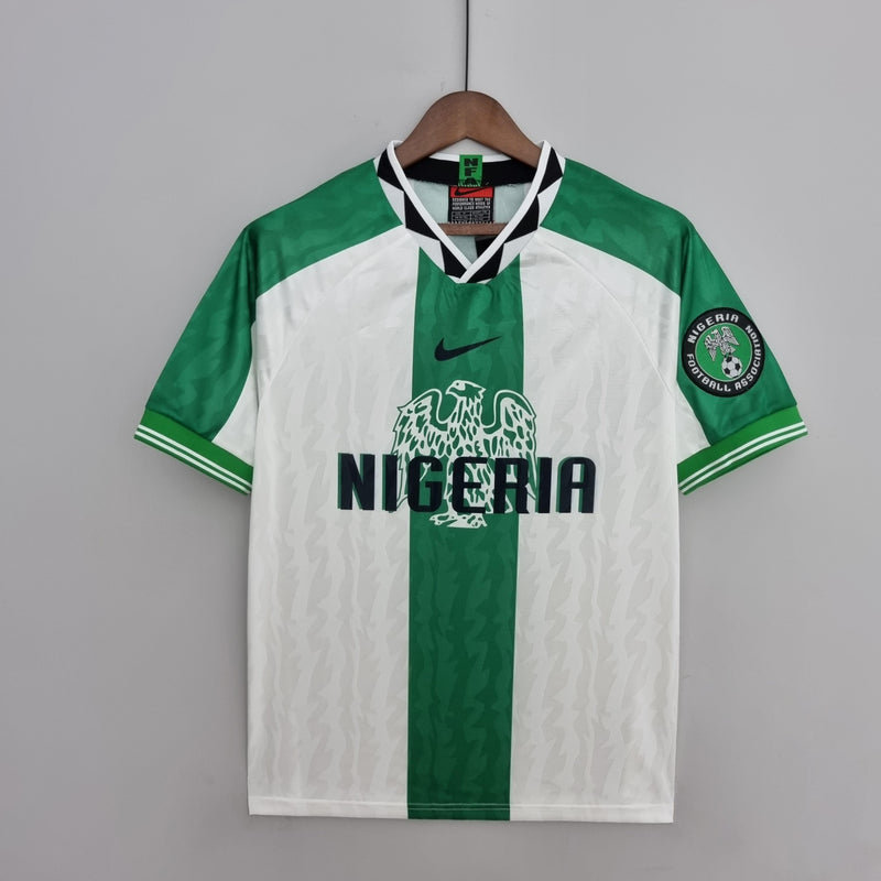 Camisa Retrô Nigeria 1996/1998 II Away - Branca - Nike