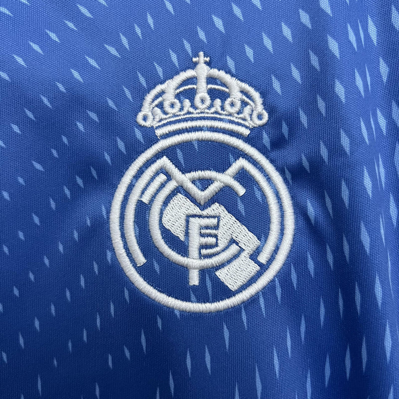 Camisa Real Madrid 25/26 Goleiro Azul - Torcedor