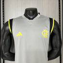 Camisa Flamengo 2024/25 Treino Regata - Cinza - Torcedor