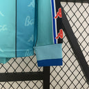 Camisa Retrô Barcelona 1996/1997 II Away - Azul - Manga Longa Kappa