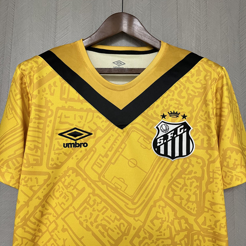 Camisa Santos 2024/25 III Third - Torcedor - Amarela