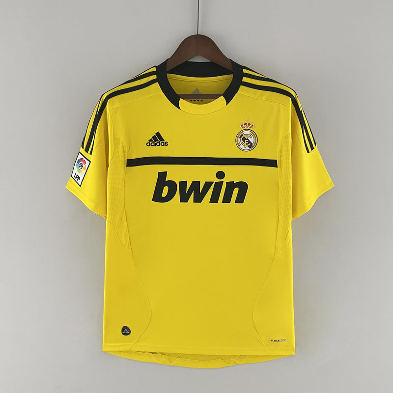 Camisa Retrô Real Madrid 2011/2012 Goleiro - Amarela - Adidas