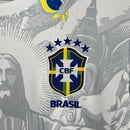 Camisa Brasil Edição Especial Cristo Redentor - Torcedor - Branca