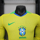 Camisa Brasil 2025 - Jogador - Manga Longa
