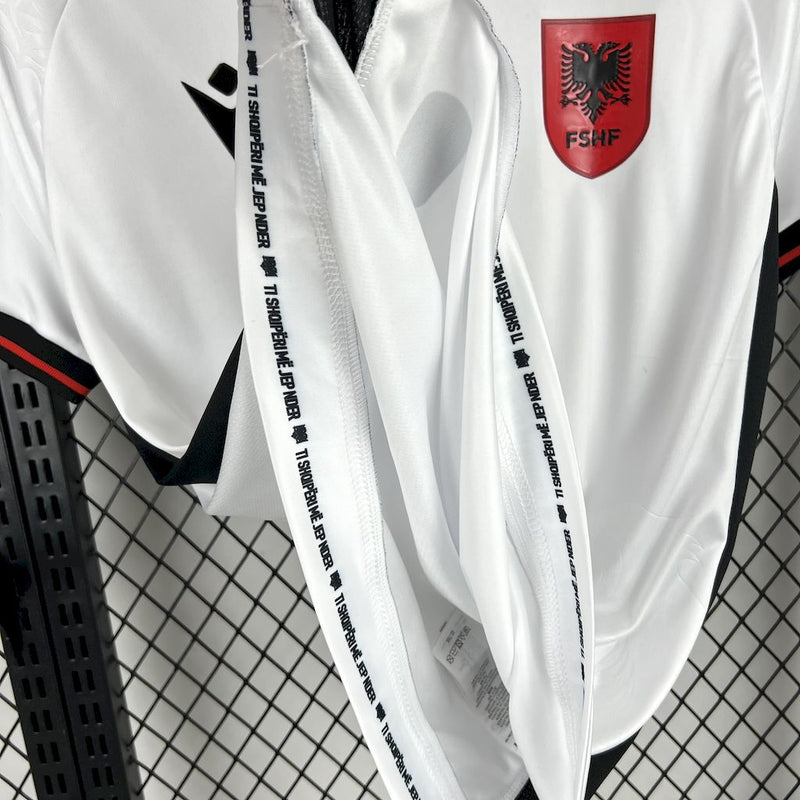 Camisa Albânia 2025/26 II Away - Torcedor - Branca
