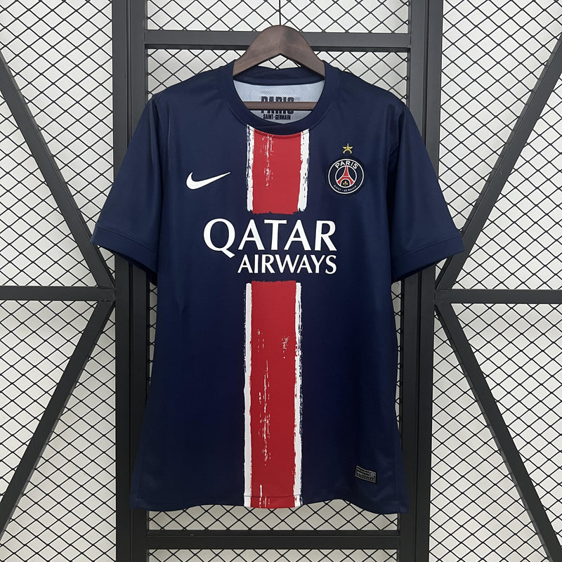 Camisa PSG 24/26 Campeão Champions +1 Estrela - Torcedor