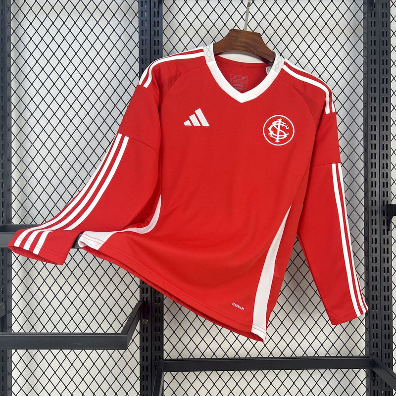 Camisa Internacional 25/26 I Home - Manga Longa Torcedor