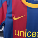 Conjunto Infantil Retrô - Barcelona 2010/2011 I Home