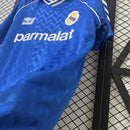 Camisa Retrô Real Madrid 1986/1988 II Away - Azul - Hummel