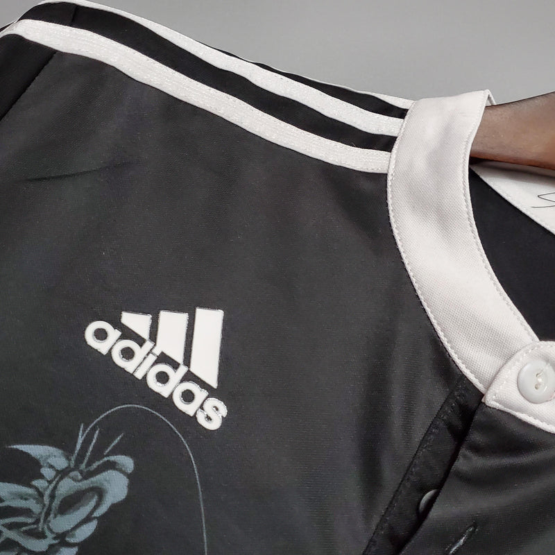 Camisa Retrô Real Madrid 2014/2015 III Third Dragão - Manga Longa Adidas