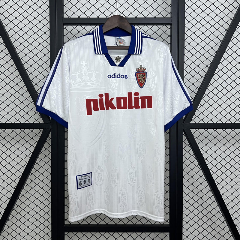 Camisa Retrô Zaragoza 1997/1998 I Home - Branca