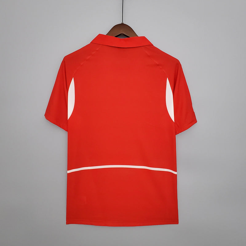 Camisa Retrô Coreia do Sul 2002 Vermelha