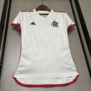 Camisa Flamengo 2024/25 II Away - Feminina - Branca