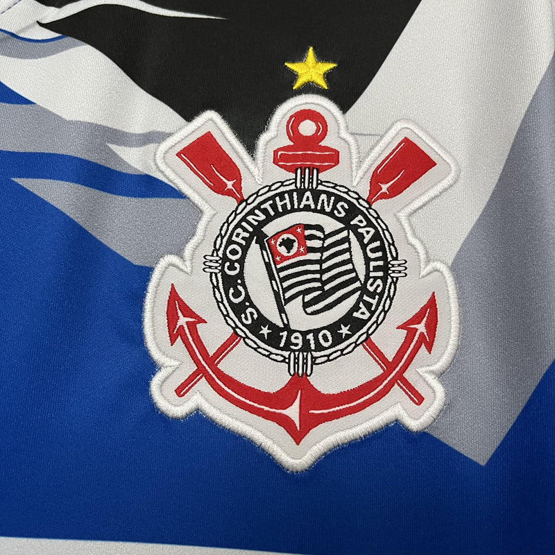 Camisa Retrô Corinthians 1998 II Third - Azul - Penalty