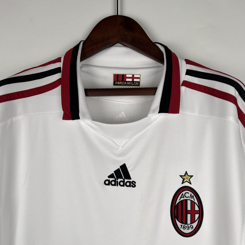 Camisa Retrô Milan 2009/2010 II Away - Branca - Adidas