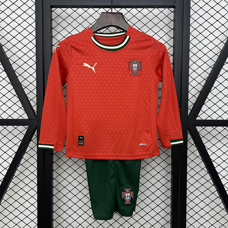 Conjunto Infantil - Portugal 2025 - I Home Manga Longa