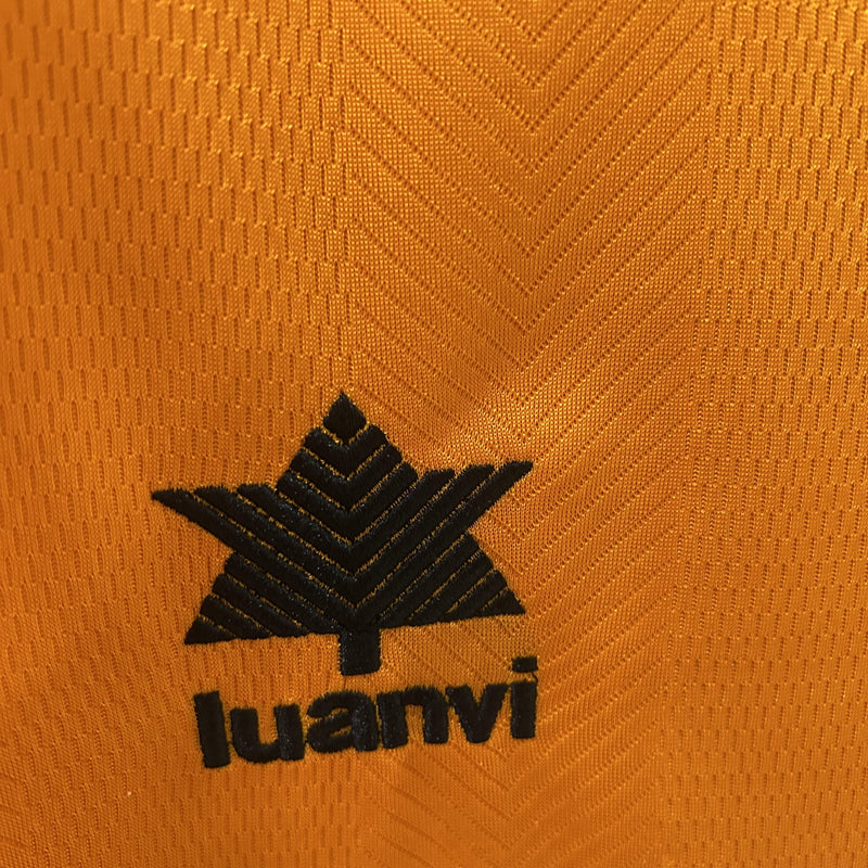 Camisa Retrô Valencia 1999/2000 II Away - Laranja - Luanvi