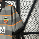 Camisa Retrô Valencia 1999/2000 III Third Away - Cinza Laranja
